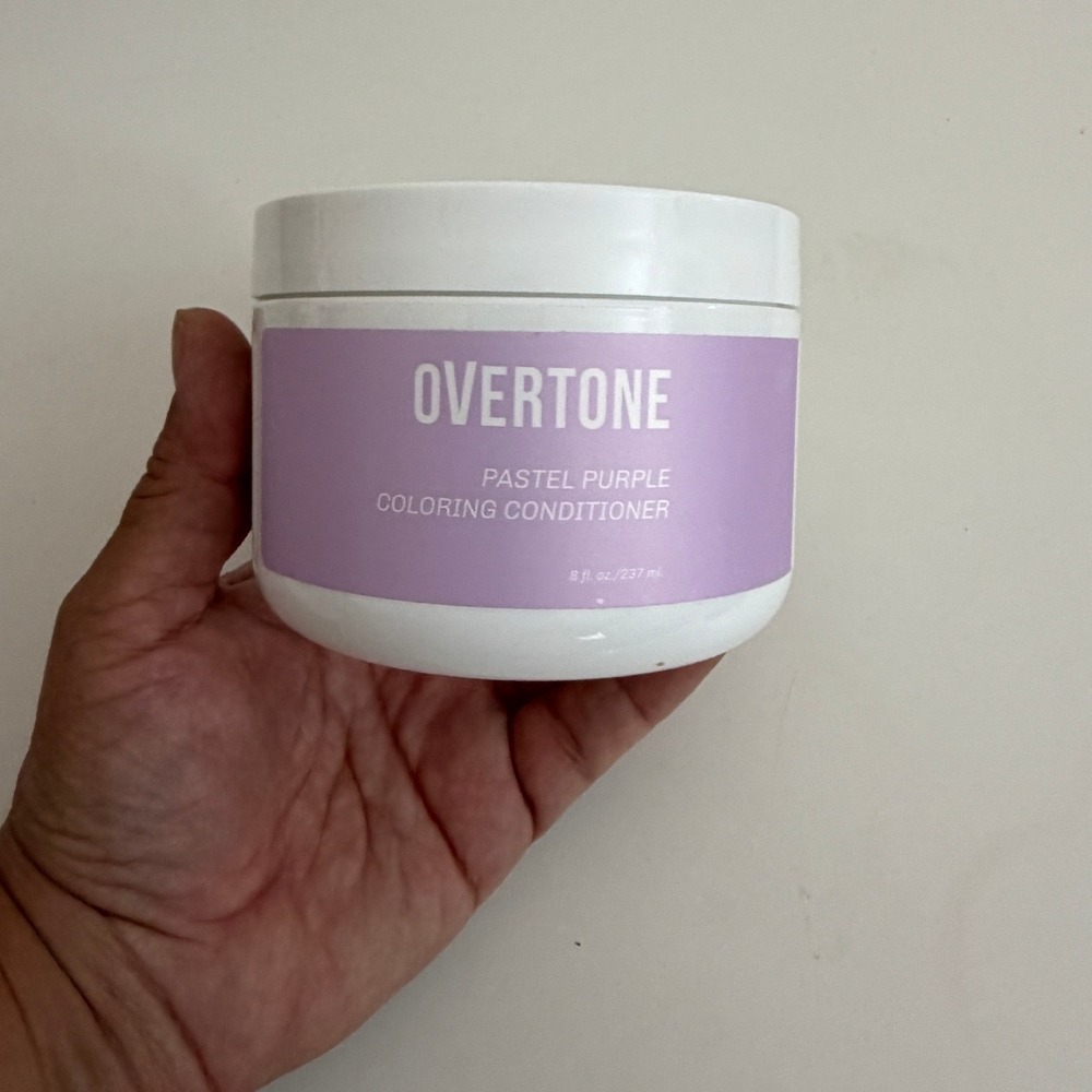 Overtone Pastel Purple Coloring Conditioner 8oz Semi-Permanent Hair Color Mask